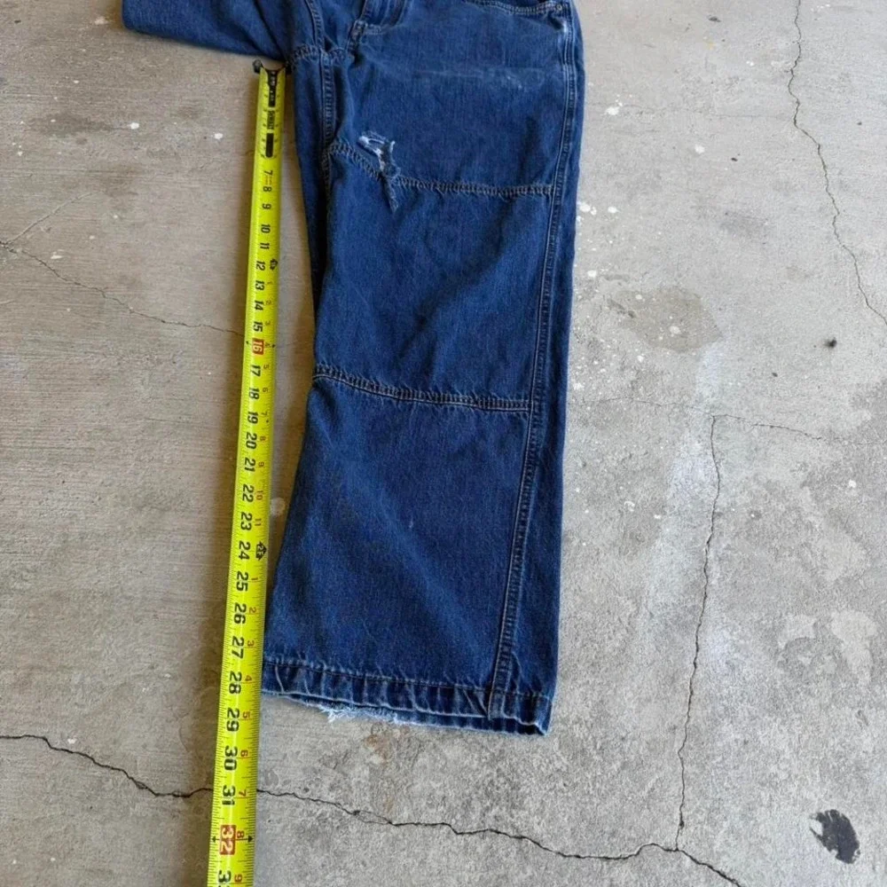Empyre navy double knee jeans